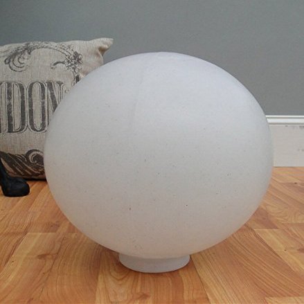 Plastic Globe Shade for Outdoor Lighting 10" Diameter