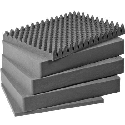 Pelican 1665 5-Piece Foam Set, Grey (1660-400-000)