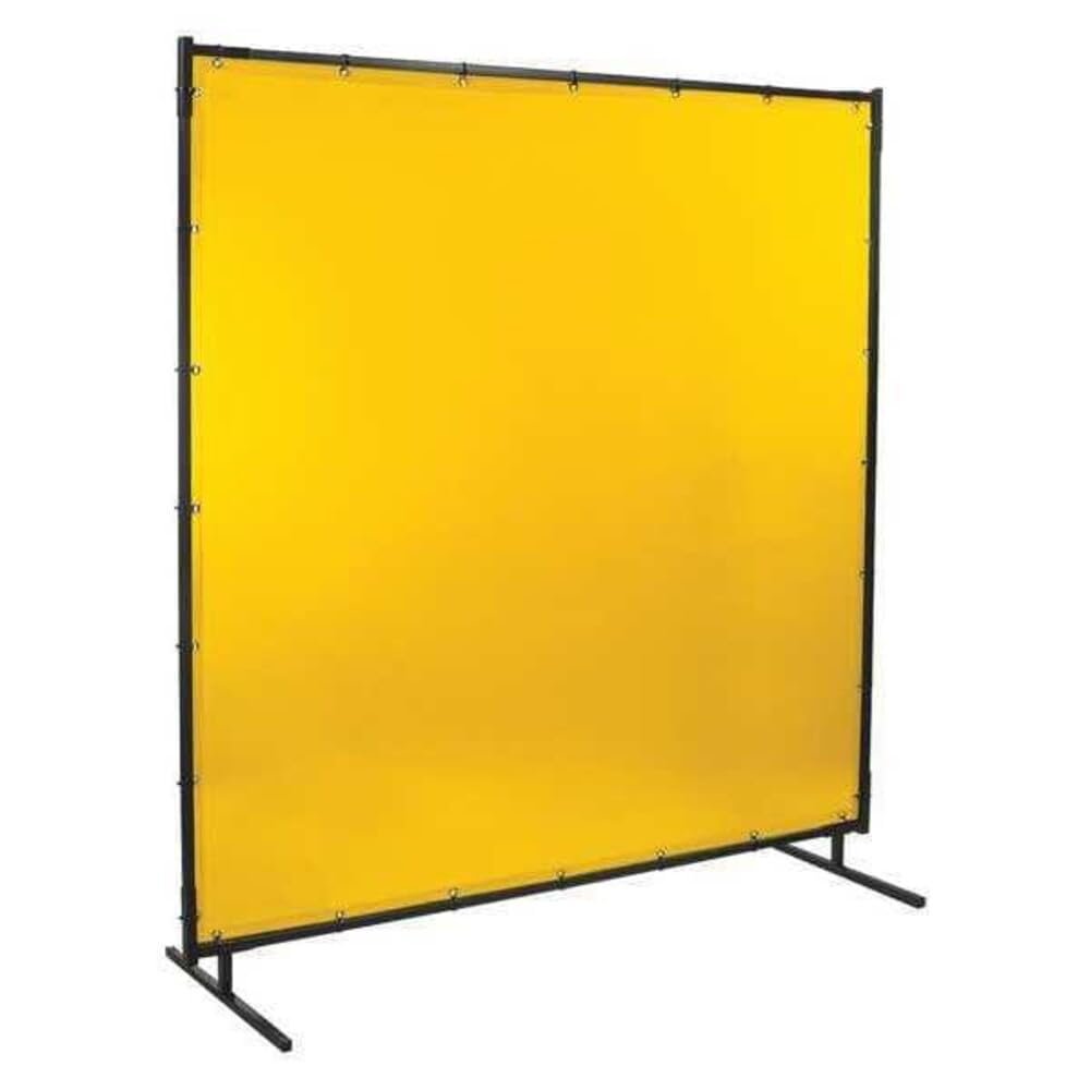 Welding Screen, 6 ft. W, 6 ft., Yellow