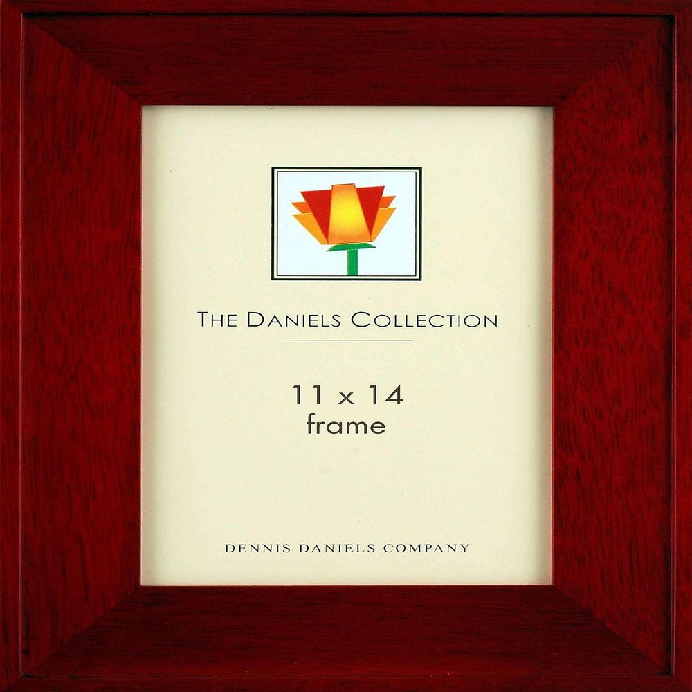 ONE-STEP gallery style rosewood frame by Dennis Daniels - 11x14