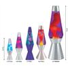 Lava Lite 2124 the Original 14.5-Inch Silver Base Lamp with Yellow Wax in Blue Liquid view 4