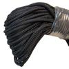 Black Double Braid Polyester Rope 5/16 Inch by 200 Feet view 1