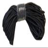 Black Double Braid Polyester Rope 5/16 Inch by 200 Feet view 2
