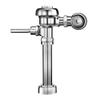 Sloan Regal 110 Exposed Manual Water Closet Flushometer, 3.5 GPF Manual Flush Valve - Single Flush, Fixture Connection Top Spud, XL Sweat Solder Adapter Kit Polished Chrome Finish, 3080153 view 1