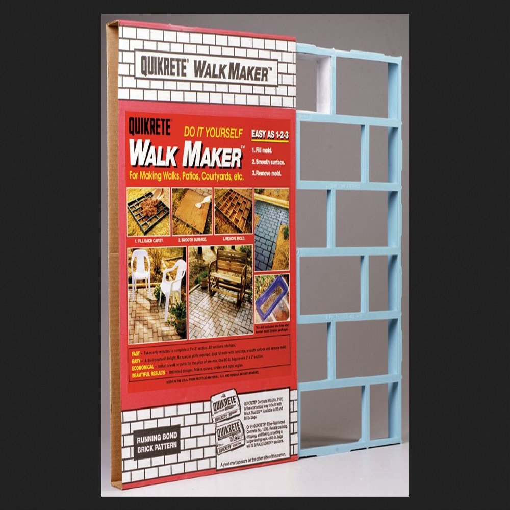 Quikrete Brick Walk Maker - Form-Running Bond Brick Pattern
