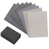 Micro-Mesh 9 Sanding Sheet Introductory Woodworkers Kit with a 2 inch by 3 inch Foam Sanding Block view 1