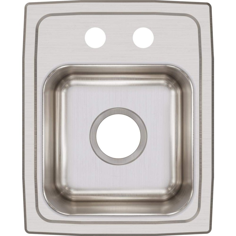 Elkay Lustertone LR13162 Single Bowl Top Mount Stainless Steel Sink