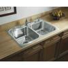 STERLING 11401-4-NA Southhaven 33-inch by 22-inch Top-mount Double Equal Bowl Kitchen Sink, Stainless Steel view 3