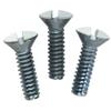 Leviton 88000-PRT 1/2-Inch Long 6-32 Thread, Oval Head Milled Slot Replacement Wallplate Screws, 10-Pack, White view 1