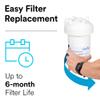 3M Aqua-Pure Under Sink Water Filter System AP200, Full Flow 1.75 Gallons per Minute, Flows Through Cold Water Side of Faucet, Reduces Sediment, Chlorine Taste and Odor view 4