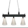 Z-Lite 200-3MB-PWH 3 Billiard Light, Matte Black view 1
