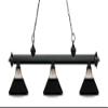 Riviera - 3 Light Island/Billiard in Billiard Style - 14.25 Inches Wide by 14.75 Inches High-Matte Black Finish-Matte Bl view 3