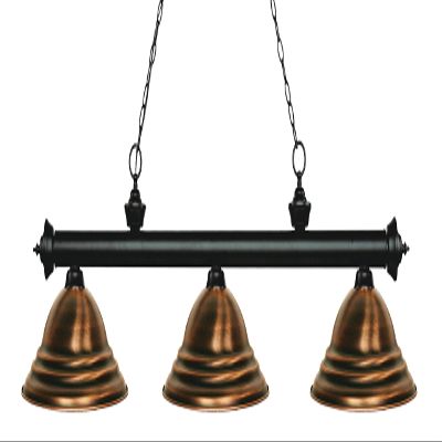 Z-Lite 200-3MB-SAC 3 Billiard Light, Matte Black