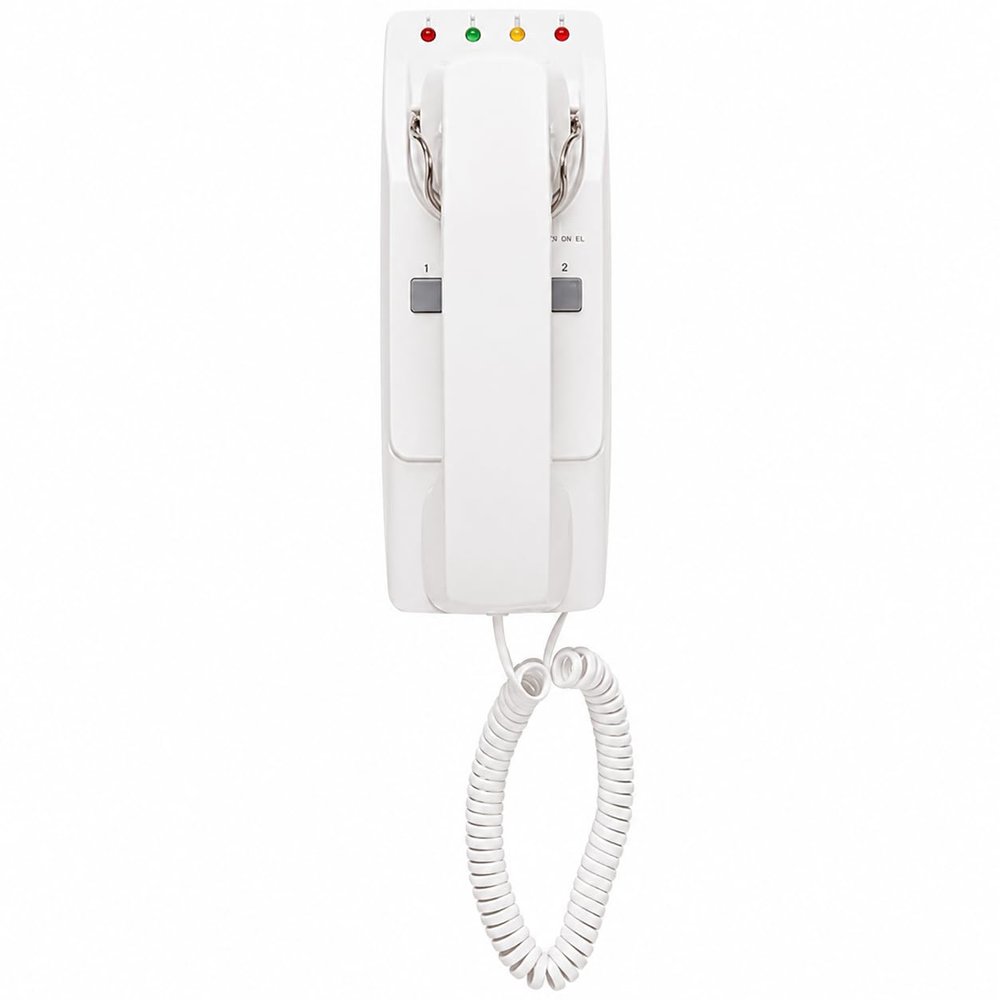 Aiphone MC-60/4A MarketCom 4-Line Handset Master Station, Wall Mount