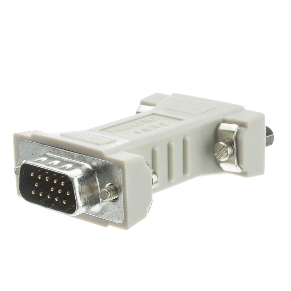 CableWholesale DB9 Female/HD15 VGA Male, VGA Adaptor Molded Cable (30D1-19300)