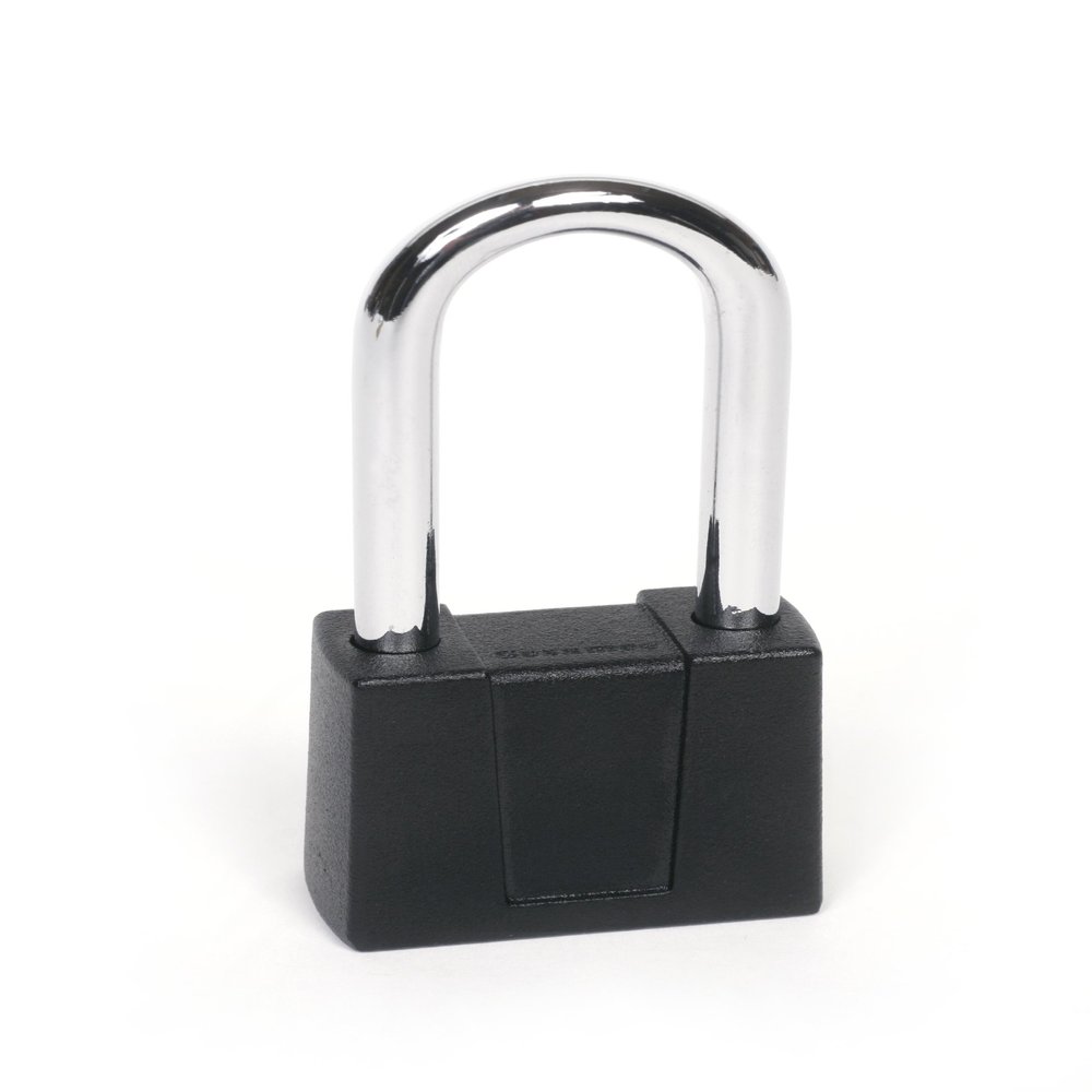Sesamee K500 2 1/4 4 Dial Bottom Resettable Combination Padlock with 2-1/4-Inch Hardened Steel Shackle and 10,000 Potential Combinations