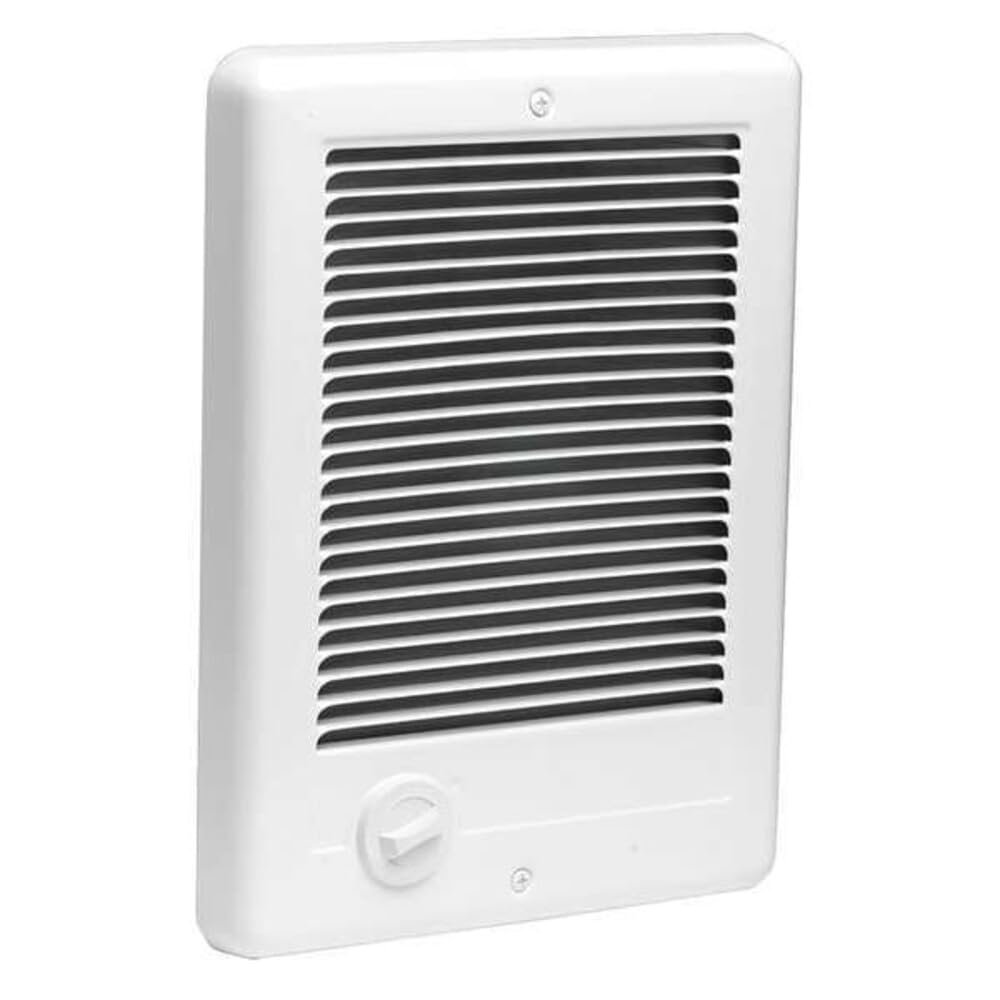 Cadet Com-Pak Electric Wall Heater Complete Unit With Thermostat (Model: CSC102TW, Part: 67505), 3415/2560 BTU, 240/208 Volt, 1000/750 Watt, White