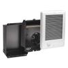 Cadet Com-Pak Electric Wall Heater Complete Unit With Thermostat (Model: CSC102TW, Part: 67505), 3415/2560 BTU, 240/208 Volt, 1000/750 Watt, White view 2