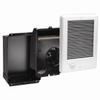 Cadet Com-Pak Electric Wall Heater Complete Unit With Thermostat (Model: CSC102TW, Part: 67505), 3415/2560 BTU, 240/208 Volt, 1000/750 Watt, White view 4