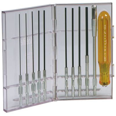 Xcelite 99PS40 Allen Hex Screwdriver Set, 11-Piece