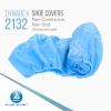 Dynarex Disposable Shoe Cover, Universal Size, Non-Conductive and Non-Skid, Have Sewn Seams with Elastic Opening and Fits Most Shoes, Ideal for Personal or Professional Use, Blue, 1 Box of 150 Pairs view 2
