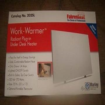 Fahrenheat Work-Warmer Under Desk Heater