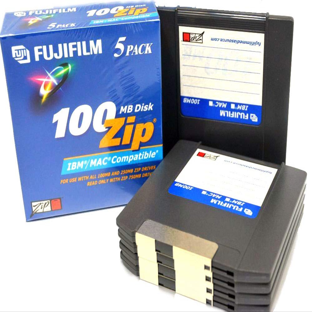 Fuji FUJIFILM 100MB Zip Disk 5-Pack5
