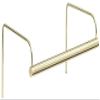 Slim-Line Picture Light Size/Finish: 21"/Polished Brass view 1