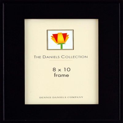 ONE-STEP Gallery Style 8x10 frame in Ebony-black by Dennis Daniels - 8x10