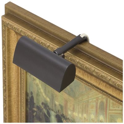 House of Troy T4-81 Traditional Picture Light, 4", Mahogany Bronze