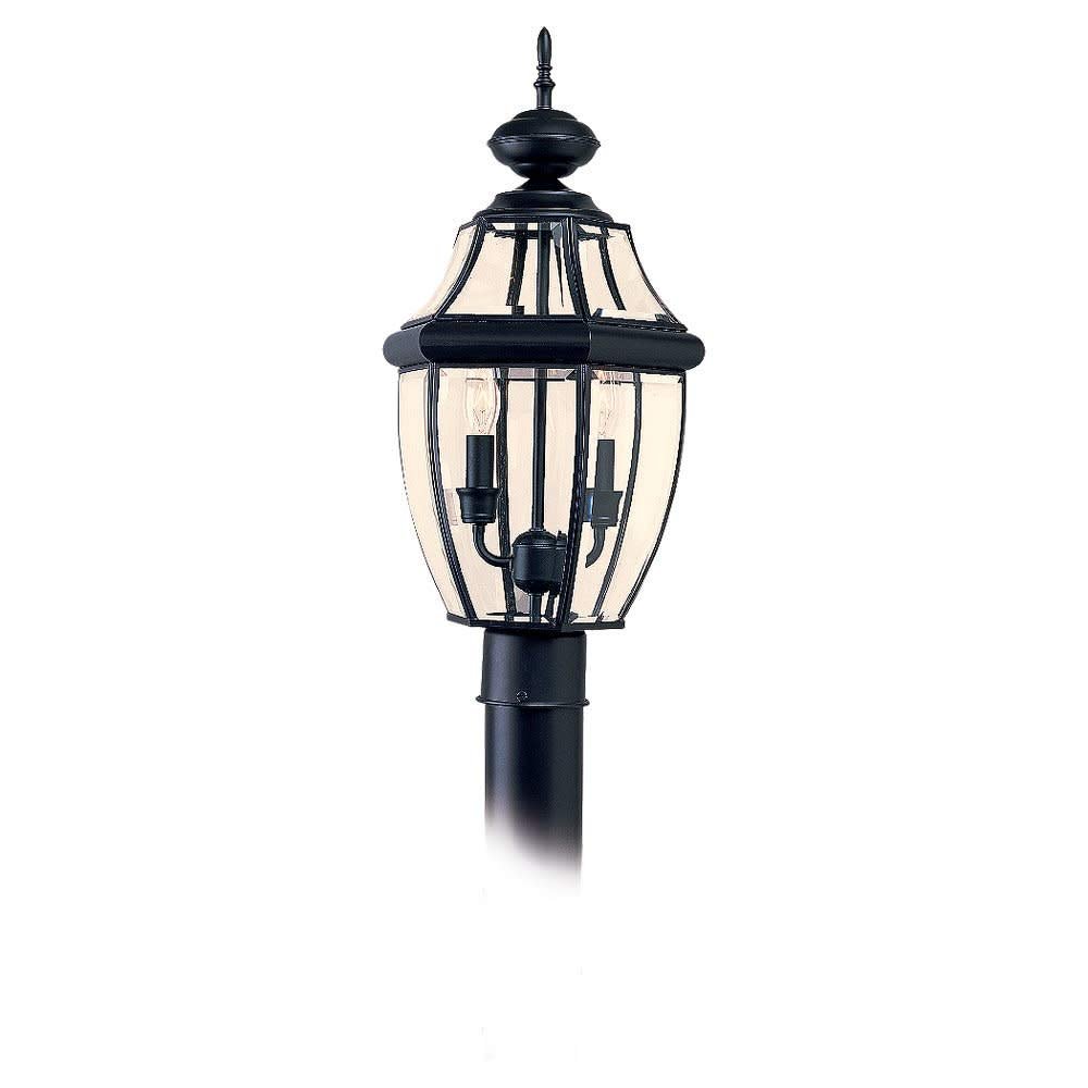 Generation Lighting Lancaster 2-Light 21.5-in. Post Lantern in Black