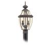 Generation Lighting Lancaster 2-Light 21.5-in. Post Lantern in Black view 3