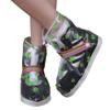 The Clover Transparent Unisex Rain Proof Shoes Cover Outdoor Riding Rain Boots (Short canister, M) view 1