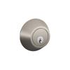 Dexter by Schlage JD62V619 Double-Cylinder Deadbolt, Satin Nickel view 1
