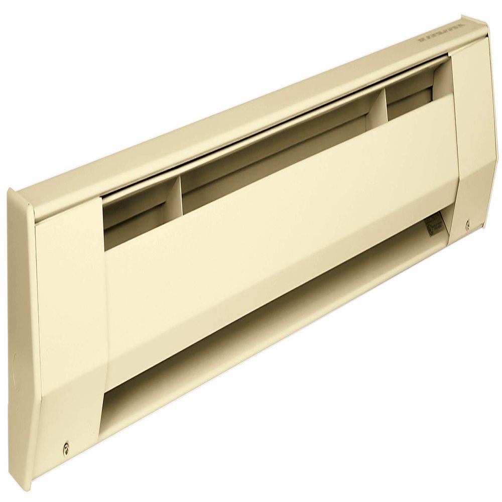 KING 3K2407-AL K Series Baseboard Heater, 3' / 750W / 240V, Almond