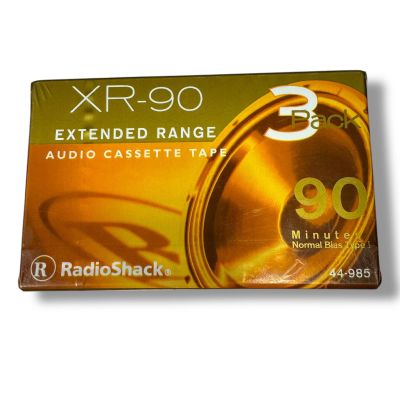 3 Pack - 90 Minute Audio Cassette Tapes