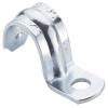 Halex, 1 in. Rigid One-Hole Strap , 61110B, 50 per pack , Silver view 1