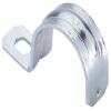 Halex, 1 in. Rigid One-Hole Strap , 61110B, 50 per pack , Silver view 2