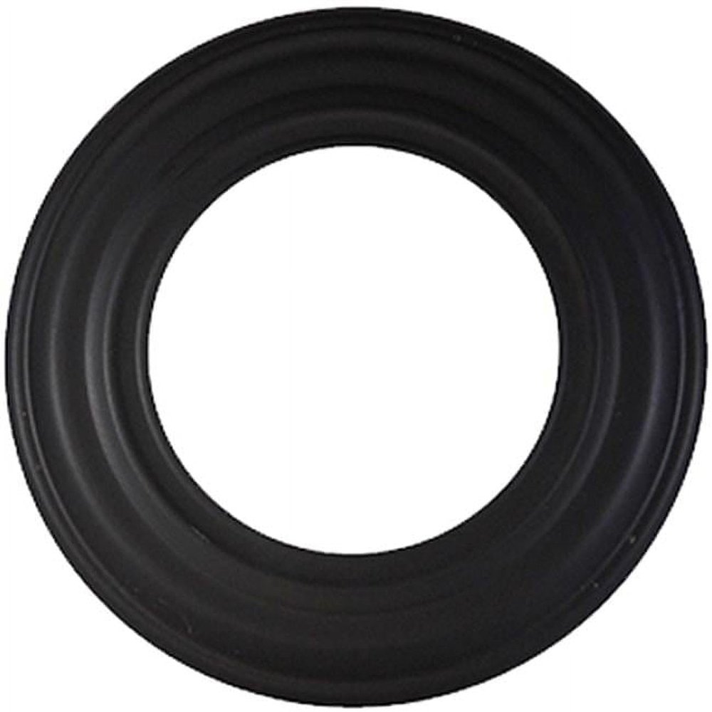 Stove Pipe Collar, Black 6"