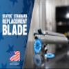 Southwire Tools B-102 Seatek RS/RF Standard Blade; Replacement Blade for All Roto-Split and Roto-Flex Models; for Use On Steel Casing and #10; Two Pack; Blue; Proudly Made in America view 3