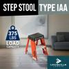 Louisville Ladder 2 ft Fiberglass Step Stool, FY8003, Type IAA, 375 lbs view 2