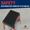 Louisville Ladder 2 ft Fiberglass Step Stool, FY8003, Type IAA, 375 lbs view 4