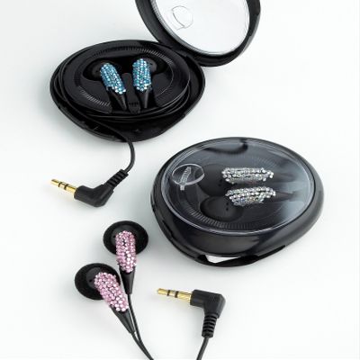 Bling Buds (Designed to Fit All Ipods, Mp3, and Cd Players and Computers