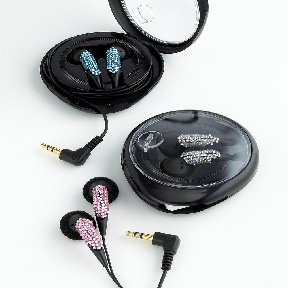 Bling Buds (Designed to Fit All Ipods, Mp3, and Cd Players and Computers