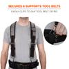 Ergodyne Arsenal 5560 Tool Belt Suspenders, Padded Shoulders, Adjustable , 36"-48" view 2