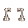 Brushed Nickel Victorian Mirror Pivots - Pair view 4