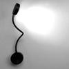 Luminturs(TM 5W LED Wall Sconces Picture Spot Lamp Fixture Flexible Pipe Button Light Pure White view 1