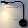 Luminturs(TM 5W LED Wall Sconces Picture Spot Lamp Fixture Flexible Pipe Button Light Pure White view 2