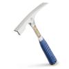 ESTWING Bricklayer's/Mason's Hammer - 24 oz Masonary Tool with Forged Steel Construction & Shock Reduction Grip - E3-24BLC view 1