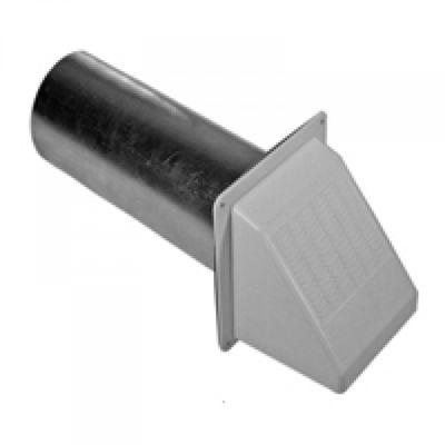 BUILDER'S BEST 110113 Dryer Vent Hood, White